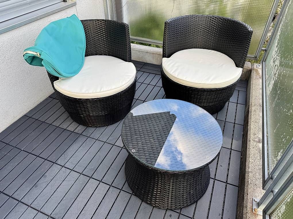 Fauteuils: Rattan Lounge Set – D'occasion à Adligenswil par Tissot007
