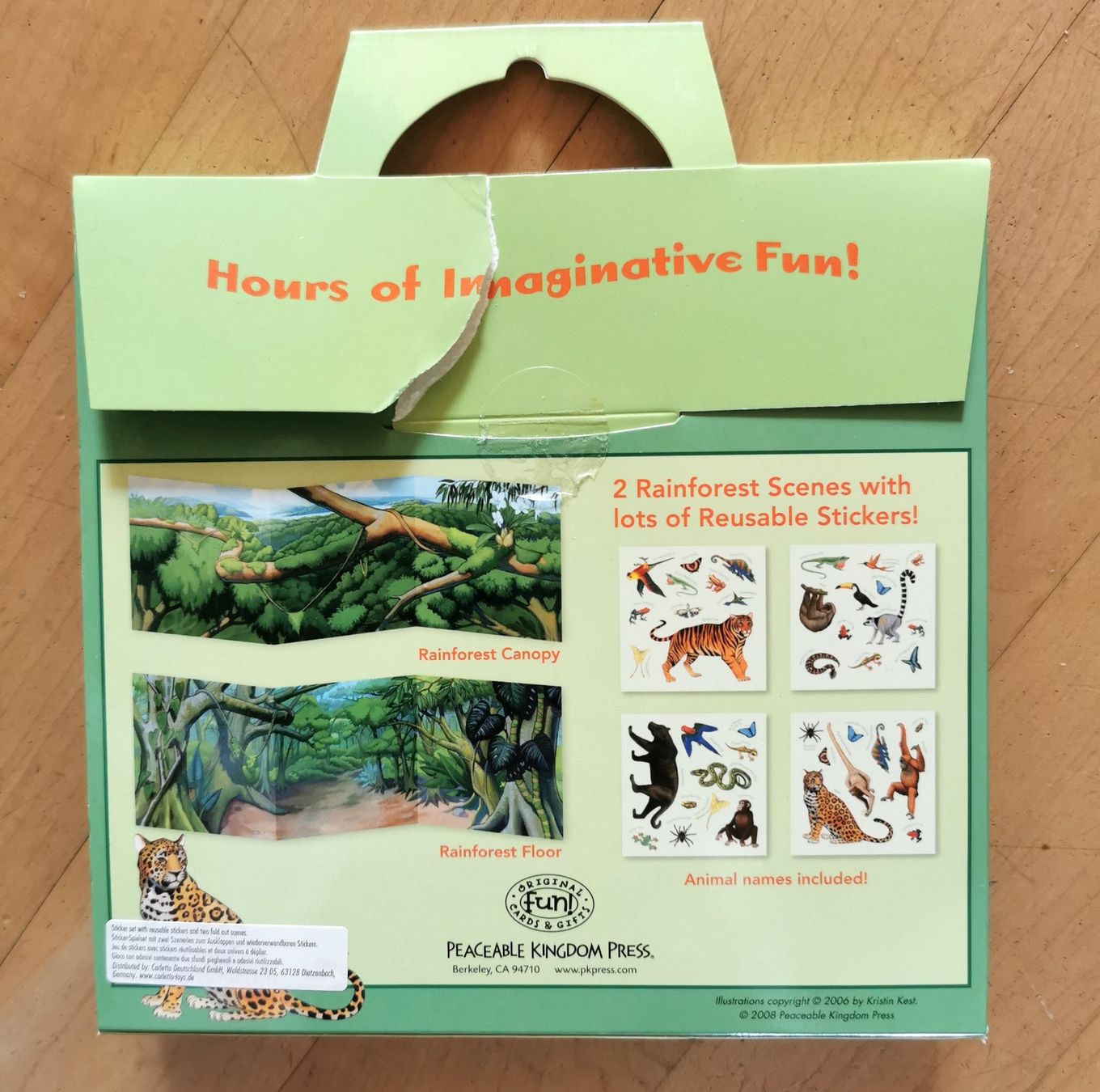 Giochi: Stickers und Bild - ablösbare Rainforest Sickers – Nuovo e nell'imballaggio originale da Jona venduto da Loki40 1