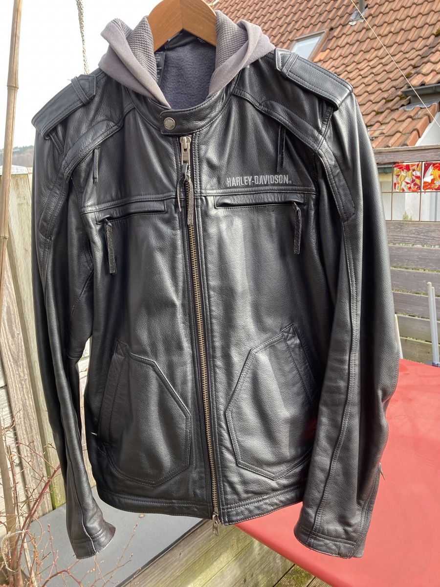Harley-Davidson Giacche: Harley Davidson Motorrad Leder Jacke – Usato da Bergdietikon venduto da Bergler-64