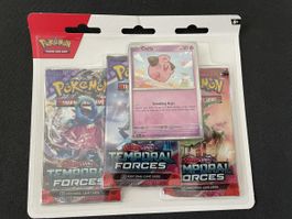 Pokemon Temporal Forces 3-Pack Blister