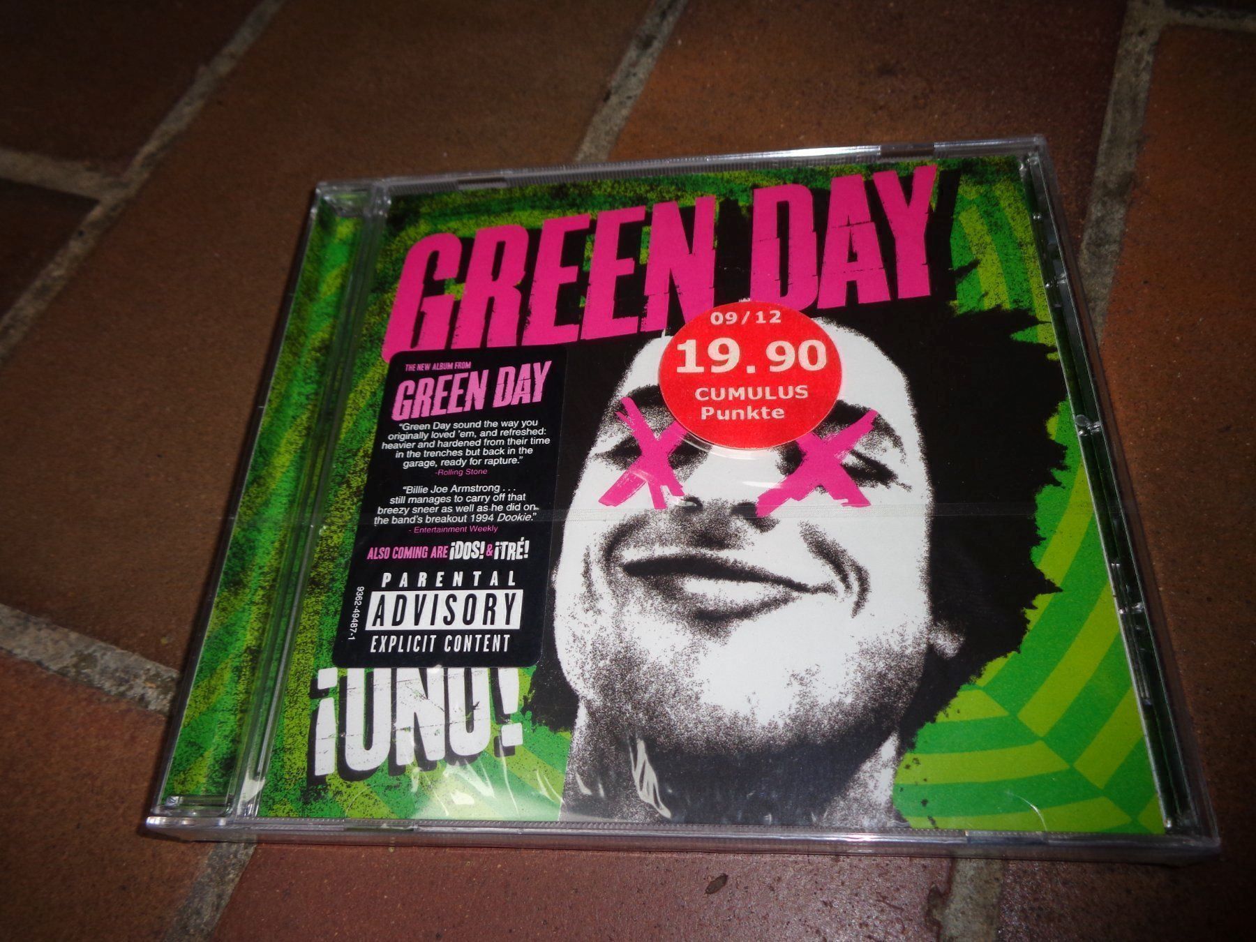 CD: Green Day - UNO CD NEU – Nuovo e nell'imballaggio originale da Olten venduto da Disc-Ausverkauf