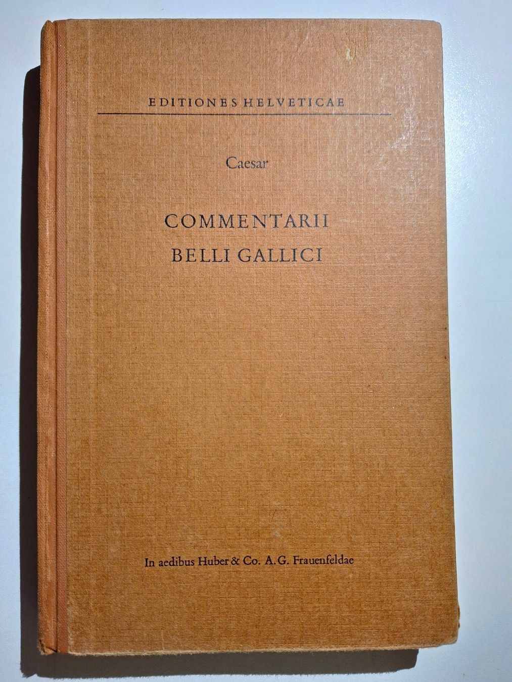 Libri: Caesar - Commentarii Belli Gallici - Editiones Helveticae – Usato da Dietikon venduto da Buchantiqdietikon