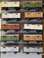 Lot de 10 wagons marchandises des FS