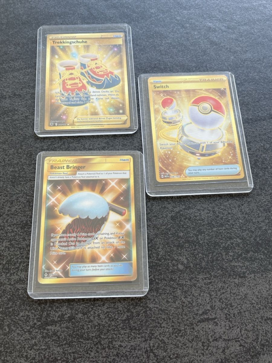 Pokémon Cartes à collectionner: Pokémon Trainer (Switch, BeastBringer, Trekkingschuhe) – Neuf (Voir description) à Zug par Haegito