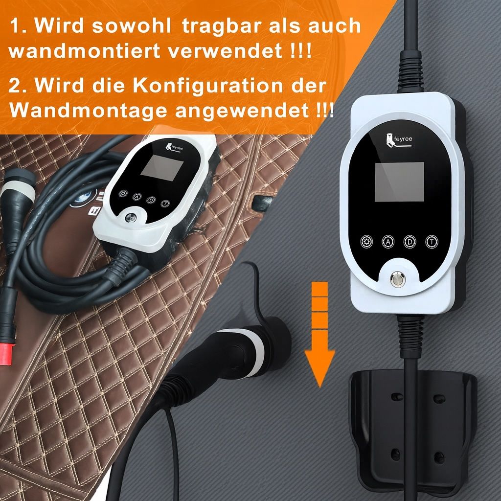 Caricabatterie: Feyree Typ 2 Portables EV Ladegerät 11 kW, 16 A – Nuovo e nell'imballaggio originale da Aathal-Seegräben venduto da ECOPLUG 8