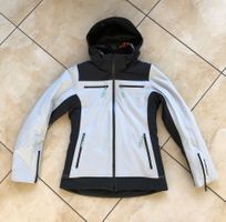 Stöckli Skijacke, Damen, Gr. 36/S, Weiss/Schwarz