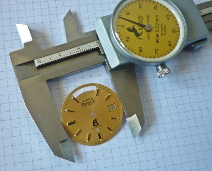 Orologi: Vintage ERNEST BOREL Automatic Zifferblatt – Usato da Adliswil venduto da di_hans 7