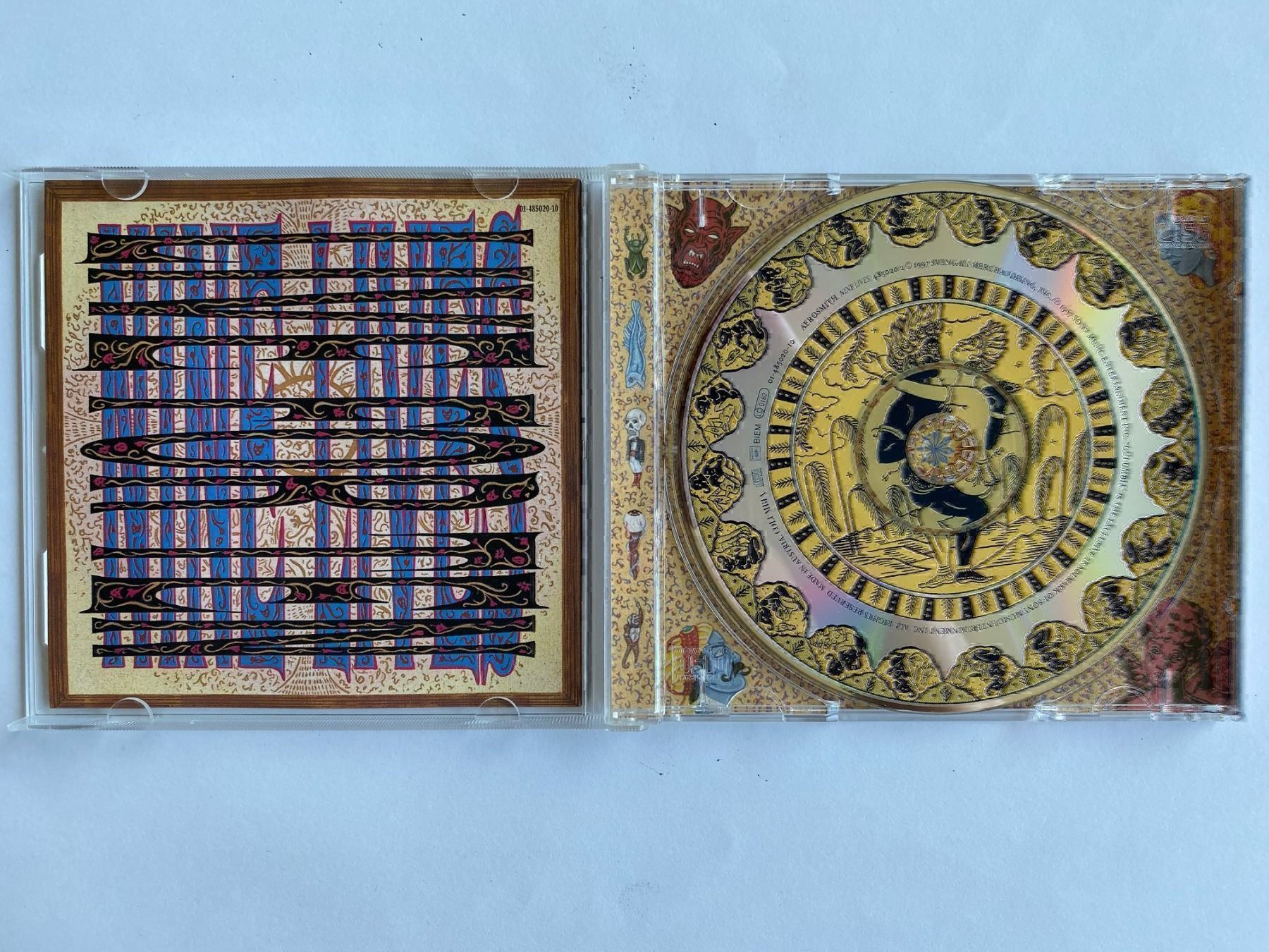 CDs: Aerosmith NINE LIVES Album CD – Gebraucht aus Chur von  2