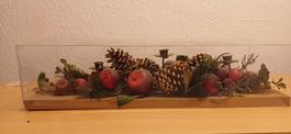 Déco de table!Mitbrinsel/Dankeschön-Geschenk(3Tischkerzen)
