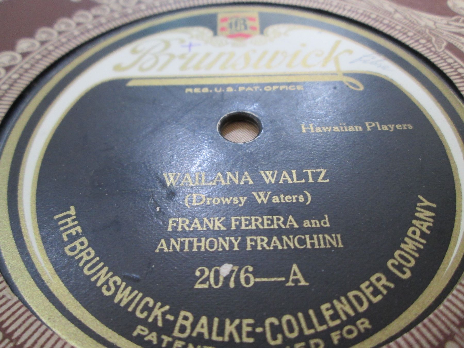 Schallplatten: DISQUES 78 TOURS – Gebraucht aus Lausanne von Leag 1