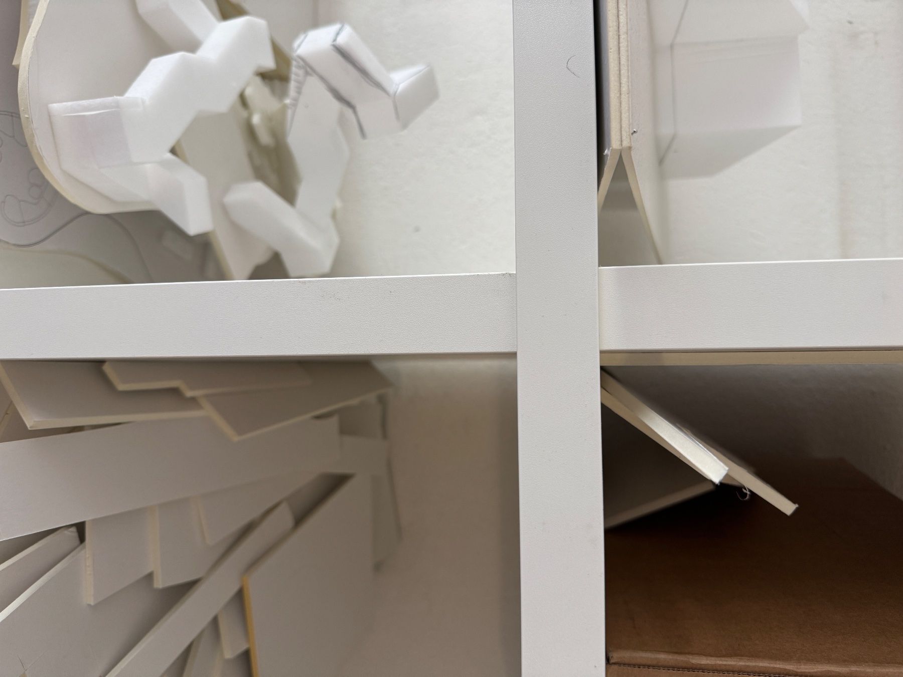 Regale: 2 Schreinerregale, weiss – Gebraucht aus Zürich von von_h6p5 2