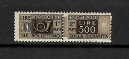 1946-1948 Italien Pacchi (Ruota) 500 Lire /**