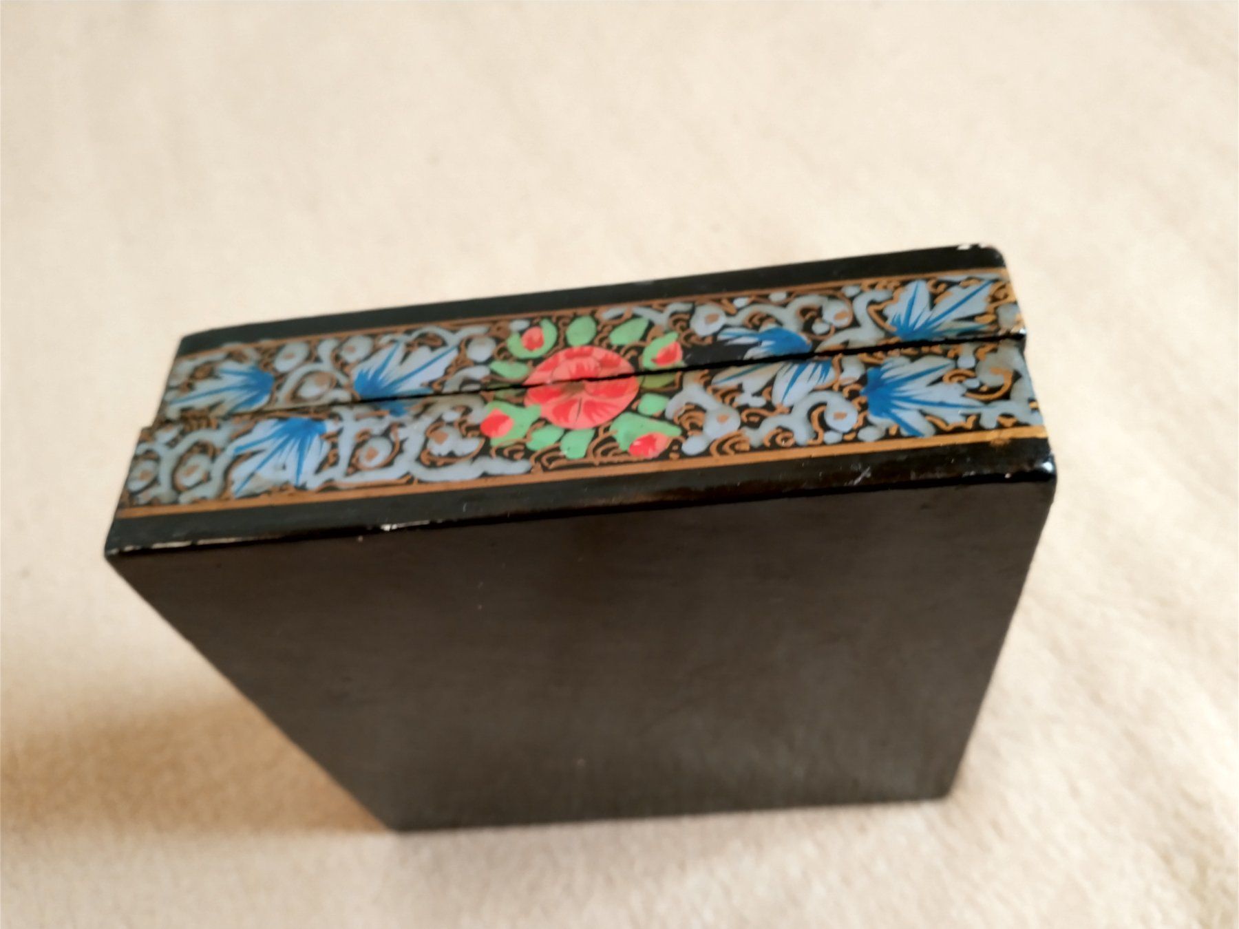 Sottobicchieri: Edle Vintage Glasuntersetzer mit Box, handbemalt! – Usato da Löhningen venduto da Chimae67 4