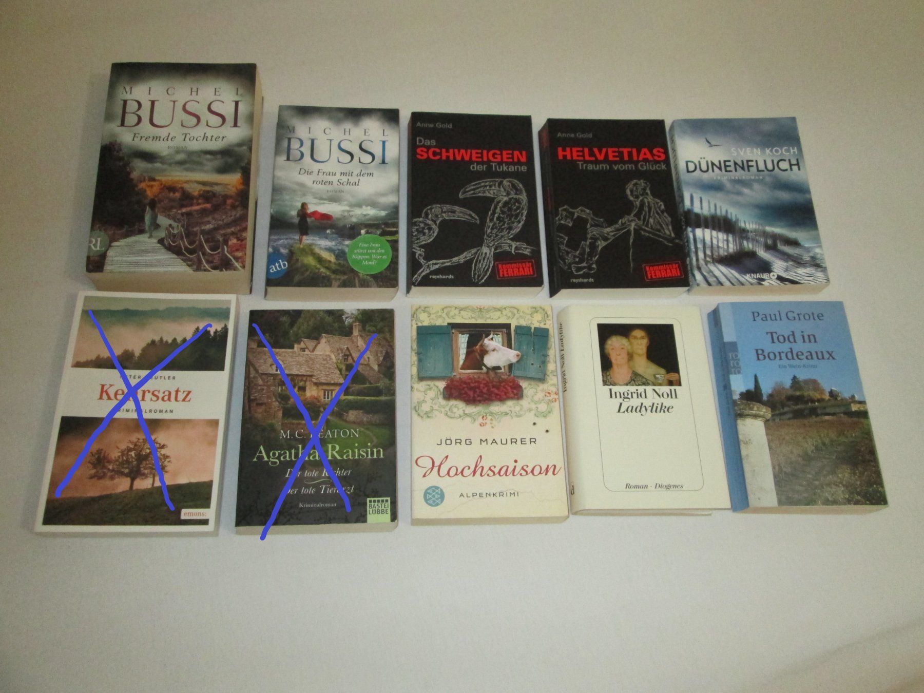 Libri: Bücherpaket Krimis – Usato da Neuchâtel venduto da Dualseele