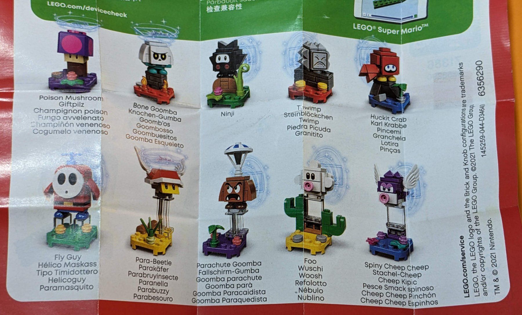 Lego Kit di costruzioni: LEGO 71386 Character Pack Series 2: Bone Goomba – Nuovo (secondo la descrizione) da Horgen venduto da fra_kgm9 1