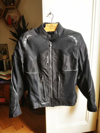 Veste moto IXON Strada femme taille M noire mi saison
