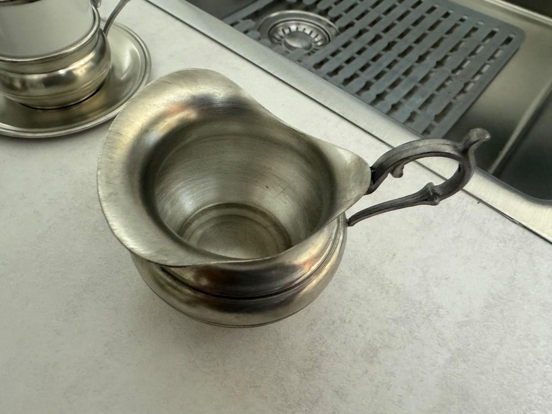 Geschirrsets: 8-teiliges Espresso Set aus Zinn – Gebraucht aus Geroldswil von Jeremy11 9