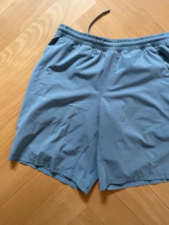 lululemon Trainingsshorts, Herren, Gr. L, Blau
