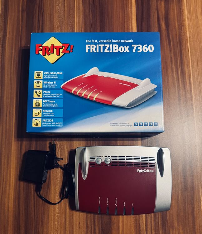 Fritzbox 7360 (Gebraucht) in Brugg AG für CHF 6.5 – mit Lieferung auf ...