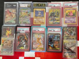 ⭐ Pokémon Mystery Box | Nur 10 Stück | PSA CHARIZARD