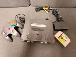 Console Nintendo 64 + International Superstar Soccer 64