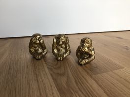 Westwing Goldene Deko-Figuren: OVP 40 Fr.