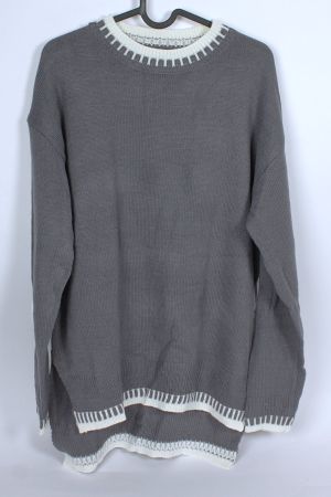 Pullover grau S