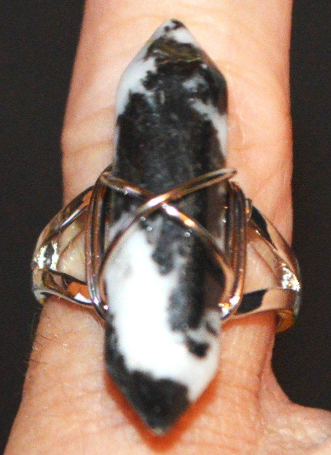 Ringe: Ring D-895 – Zebra Jaspis 17mm Innendurchmesser – Neu und originalverpackt aus Goldiwil (Thun) von han_v5b7 1