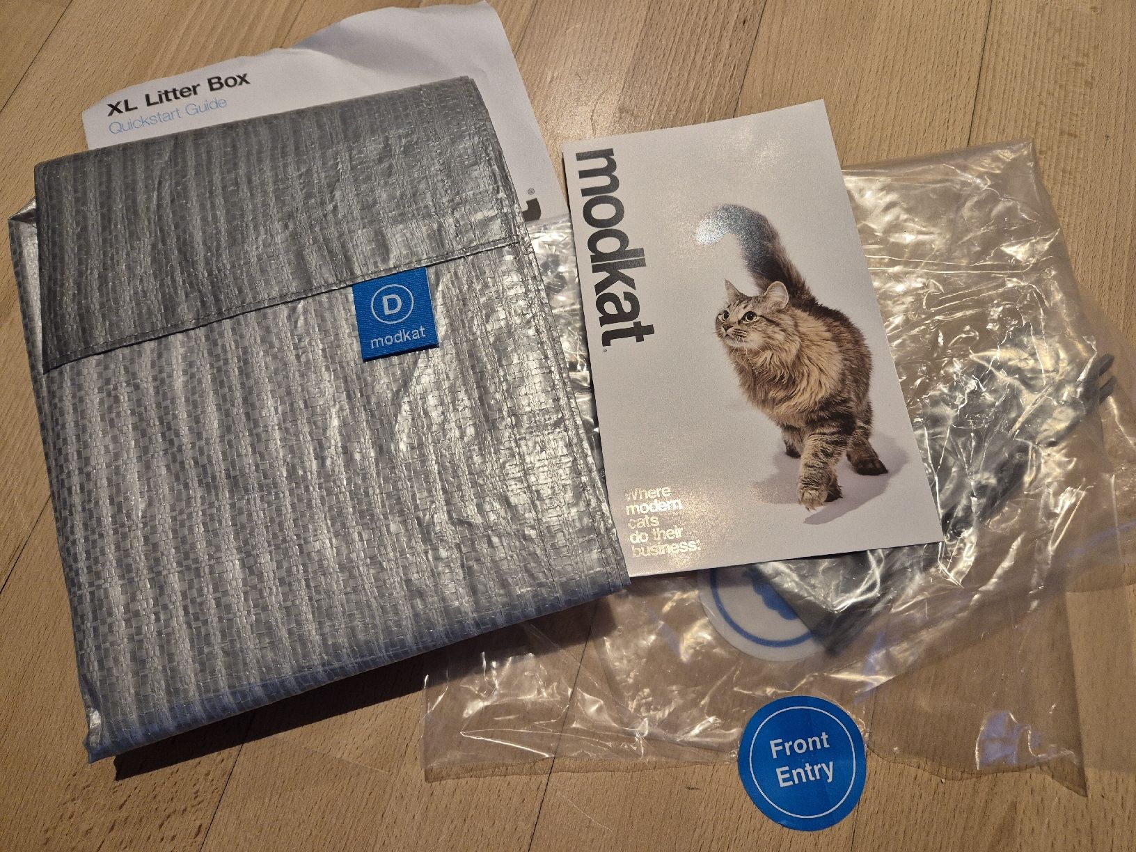 WC: Modkat XL Katzenklo, Streu-Einsatz Front 1x – Nuovo e nell'imballaggio originale da Derendingen venduto da mburri11