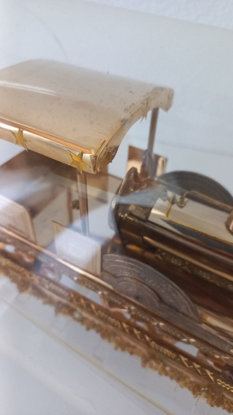 Kit di modellismo & Modellini statici: Fairy Queen Lokomotive Museumsmodell, Messing, Plexiglas – Usato da Bévilard venduto da Orscha 4