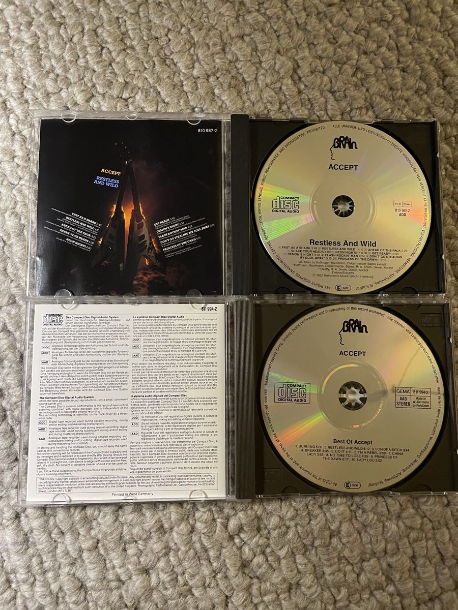 CD: 2x Accept – Nuovo (secondo la descrizione) da Reinach AG venduto da trigger7811 1