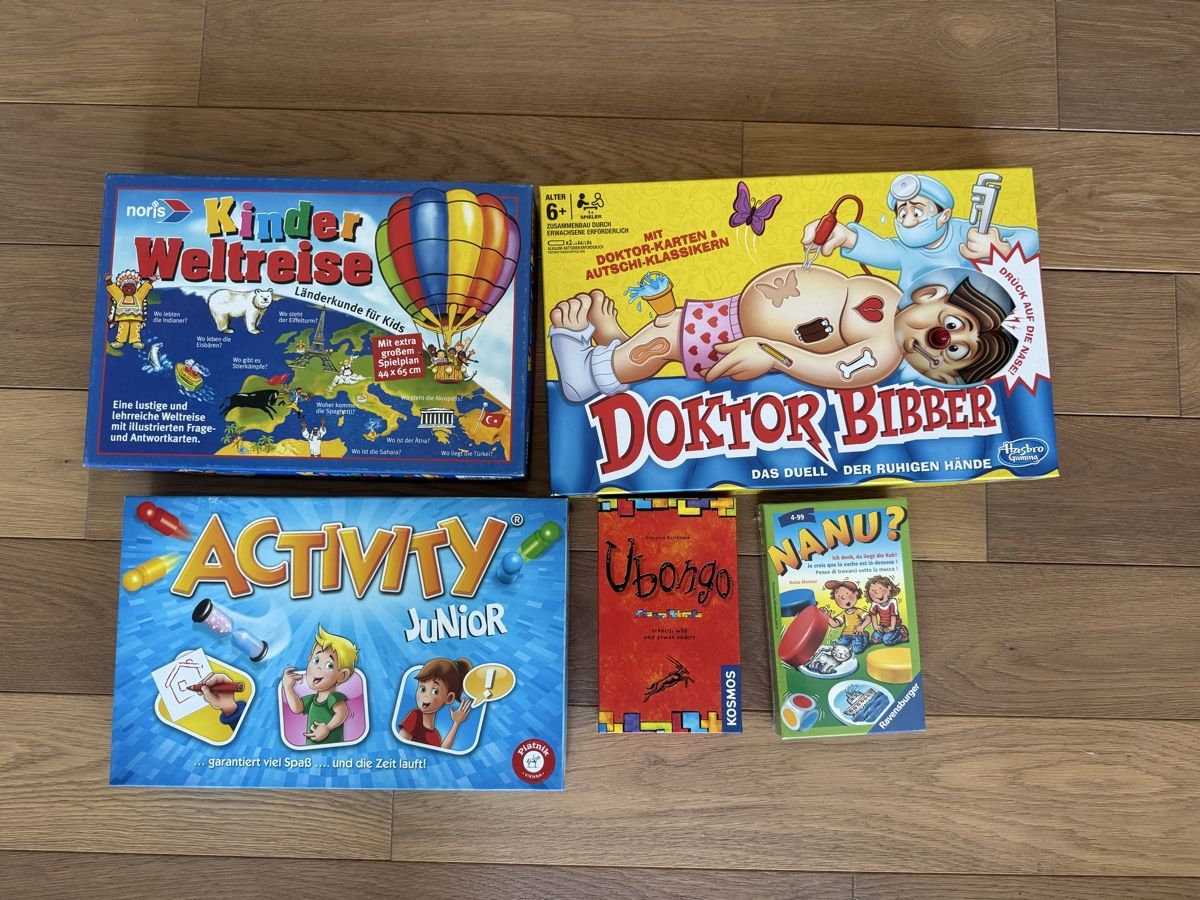 Kosmos Spiele: Spielepaket mit 6 Gesellschaftsspielen – Neu und originalverpackt aus Basel von mary267