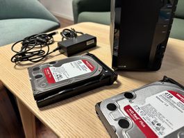 Synology DS220+ (2x 4TB + 16GB RAM)