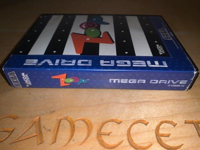 Sega Giochi: Zoop Sega Mega Drive Geschicklichkeitsspiel – Usato da Steinach venduto da Gamecet 2