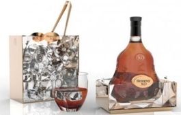 Hennessy Cognac XO Eiskübel und Eiszange