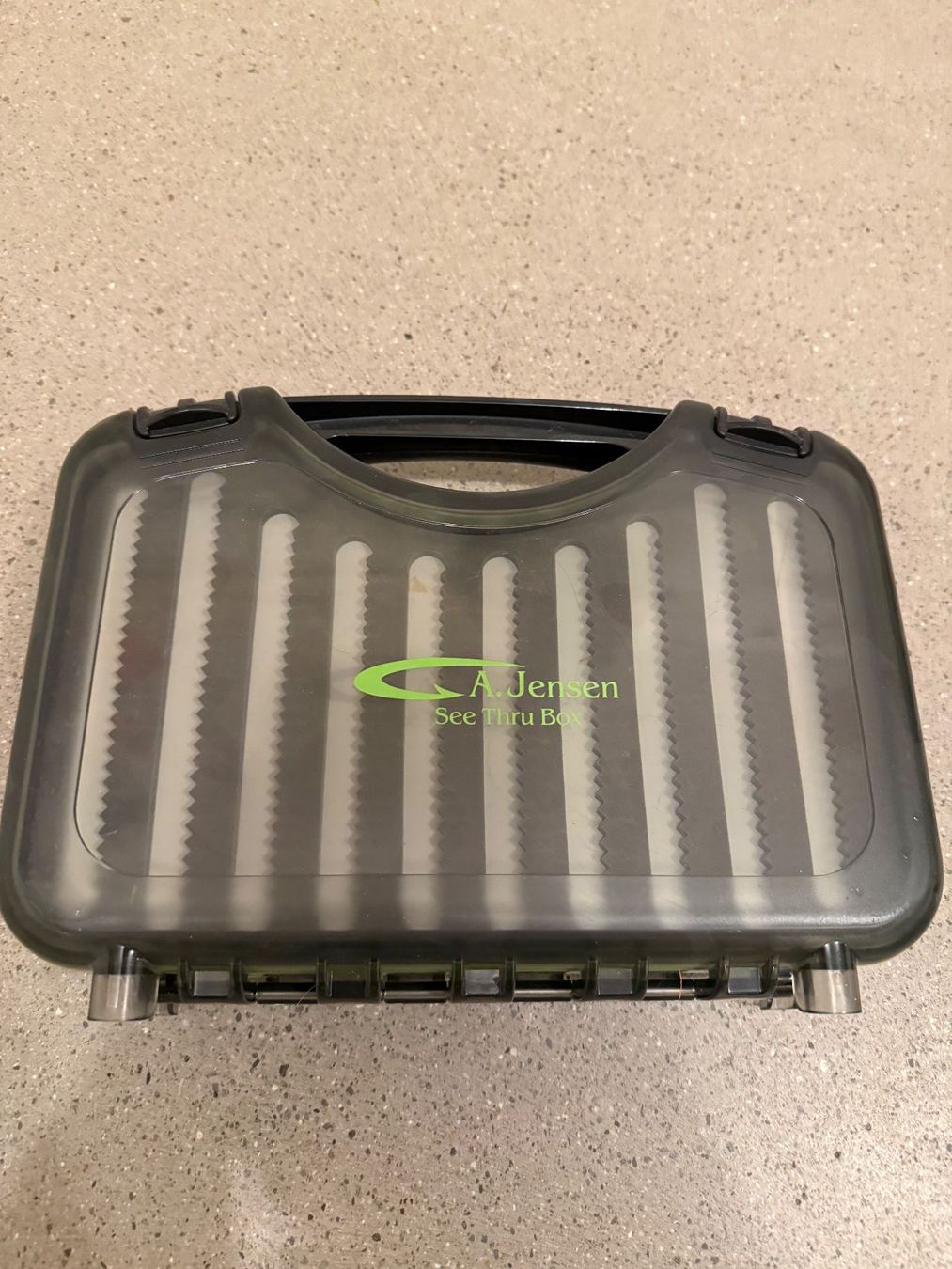 Esche: Streamerkoffer J Jensen See Thru Box – Usato da Schlierbach venduto da micheljoka