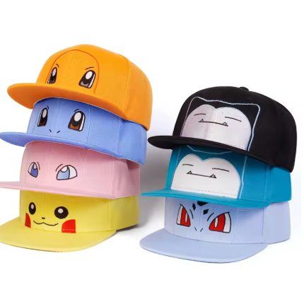 Pokemon Caps, Baseball Caps, verschiedene Motive, Neu!