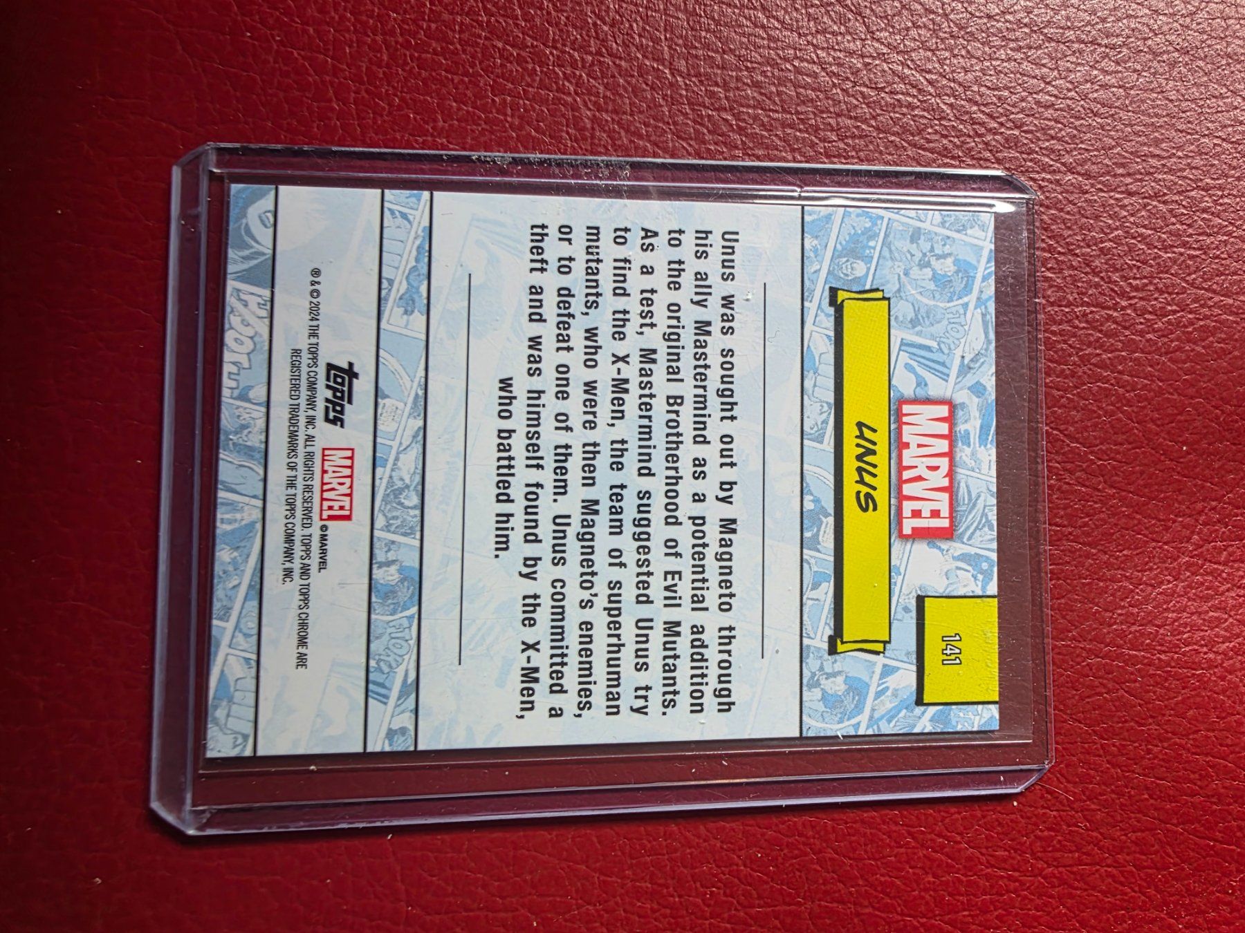 Marvel Carte collezionabili: Unus marvel 25 – Usato da Starrkirch-Wil venduto da kau_tmn5 1