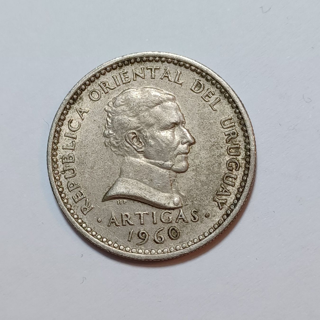 Tutti le monete: 50 Centésimos 1960 Uruguay – Usato da Pfäffikon ZH venduto da Welt_Muenzen