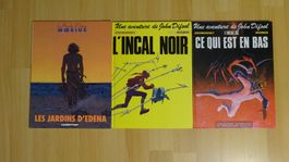 3 BD MOEBIUS : 1 LE MONDE D'EDENA + 2 INCAL