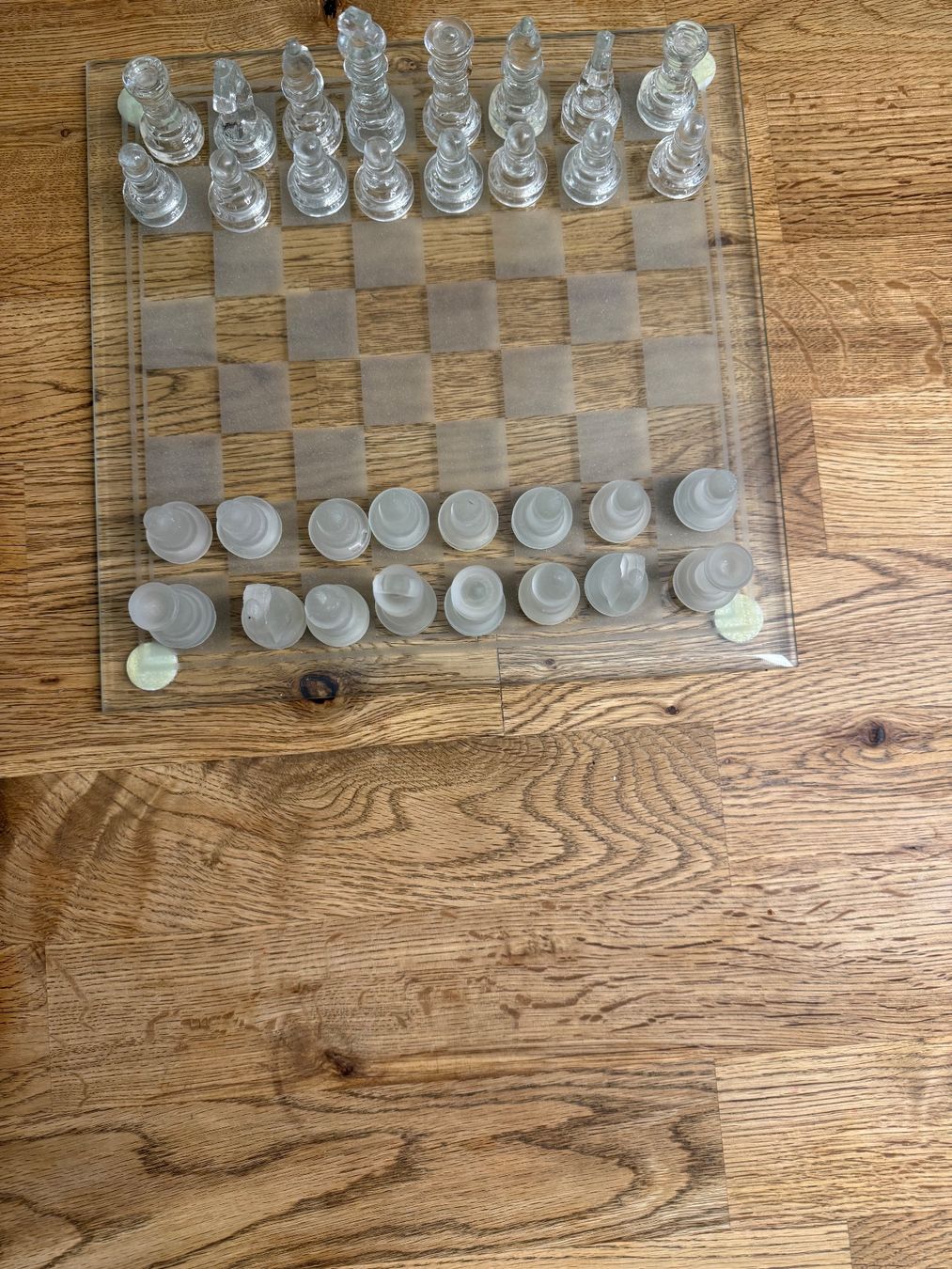 Giochi: Schachspiel aus Glas, komplett – Usato da Gattikon venduto da Guegis66 3