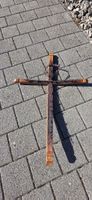 Holzkreuz mit Dornenkrone, rustikal & einzigartig