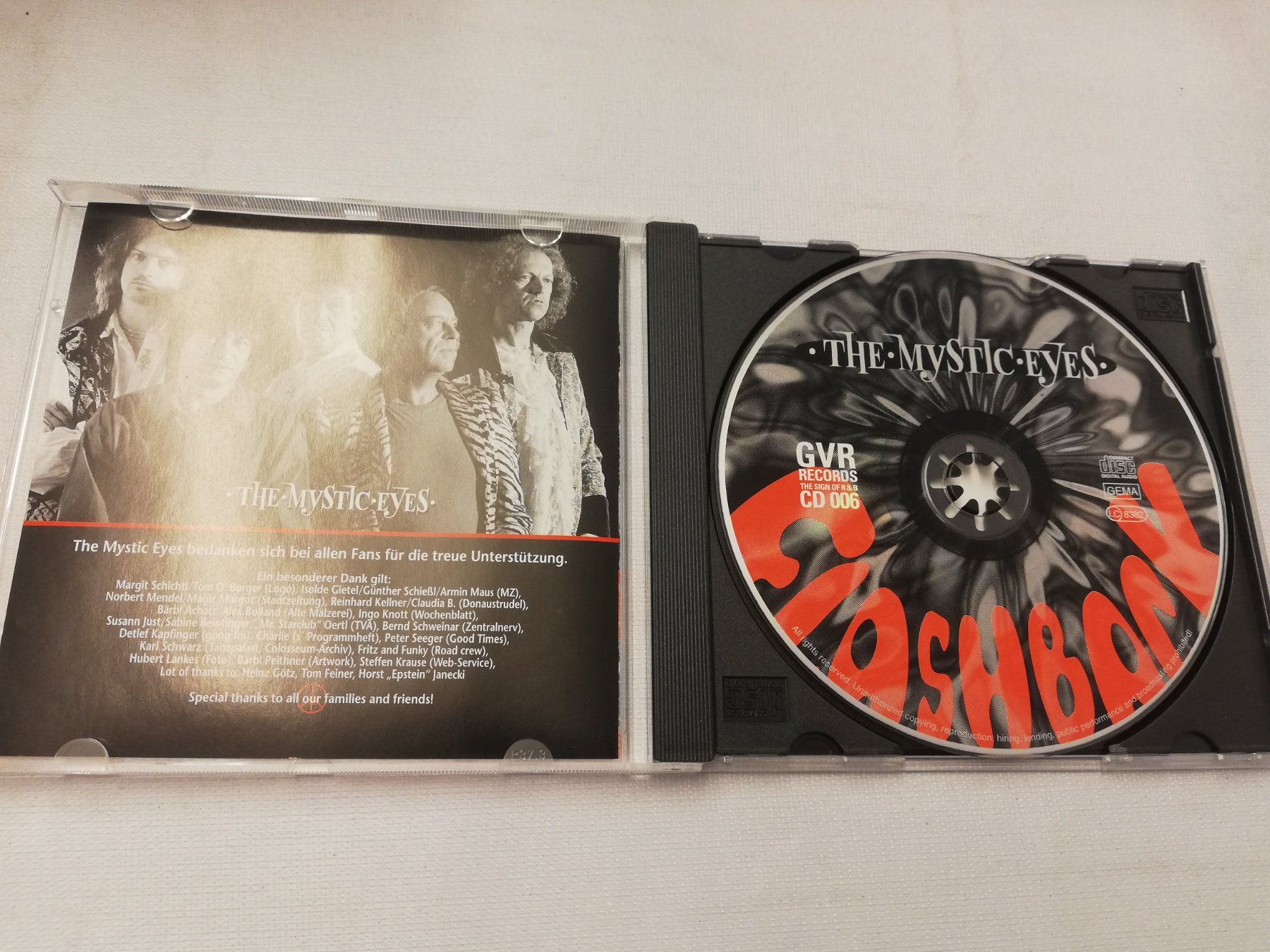CD: THE MYSTIC EYES - FLASHBACK – Usato da Bern venduto da Vinylsound.ch 2