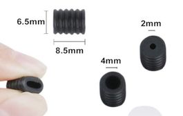 Kordelstopper aus Silikon  40 Stück/weiss