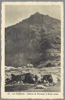 1920 LES DIABLERETS, CABANE DE PIERRE DARET SCOEX ROUGE