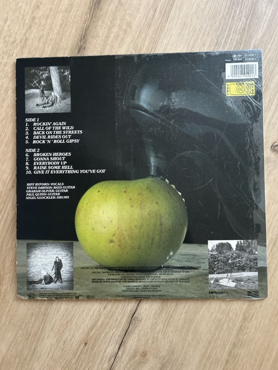 Vinyles: Vinyl LPs Saxon – D'occasion à Trimbach par RAMM-STEIN 2
