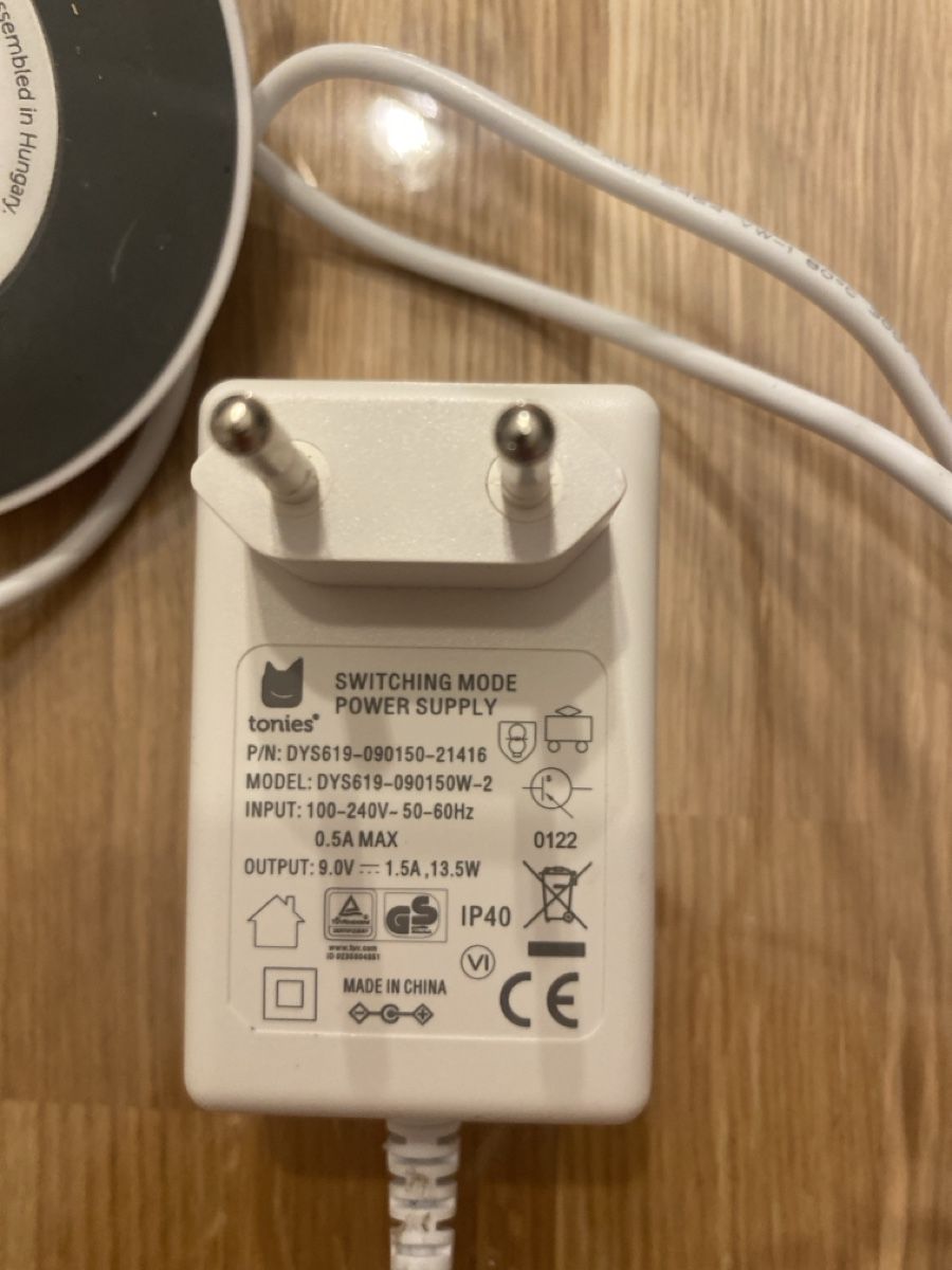 Tonies Chargements: Tonies Ladestation mit Netzteil gebraucht – D'occasion à Wald ZH par Seller_8 2