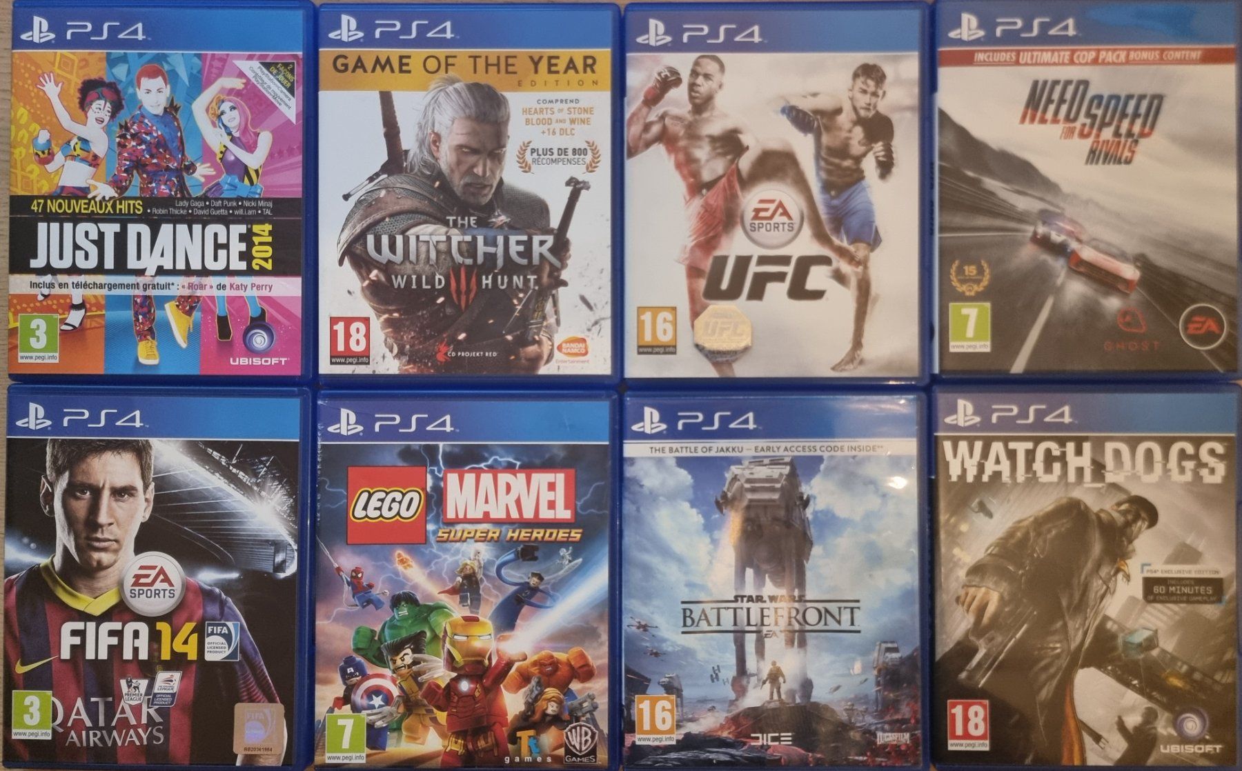Sony Giochi: Lot 8 jeux PS4 – Usato da Lausanne venduto da mal_m98f