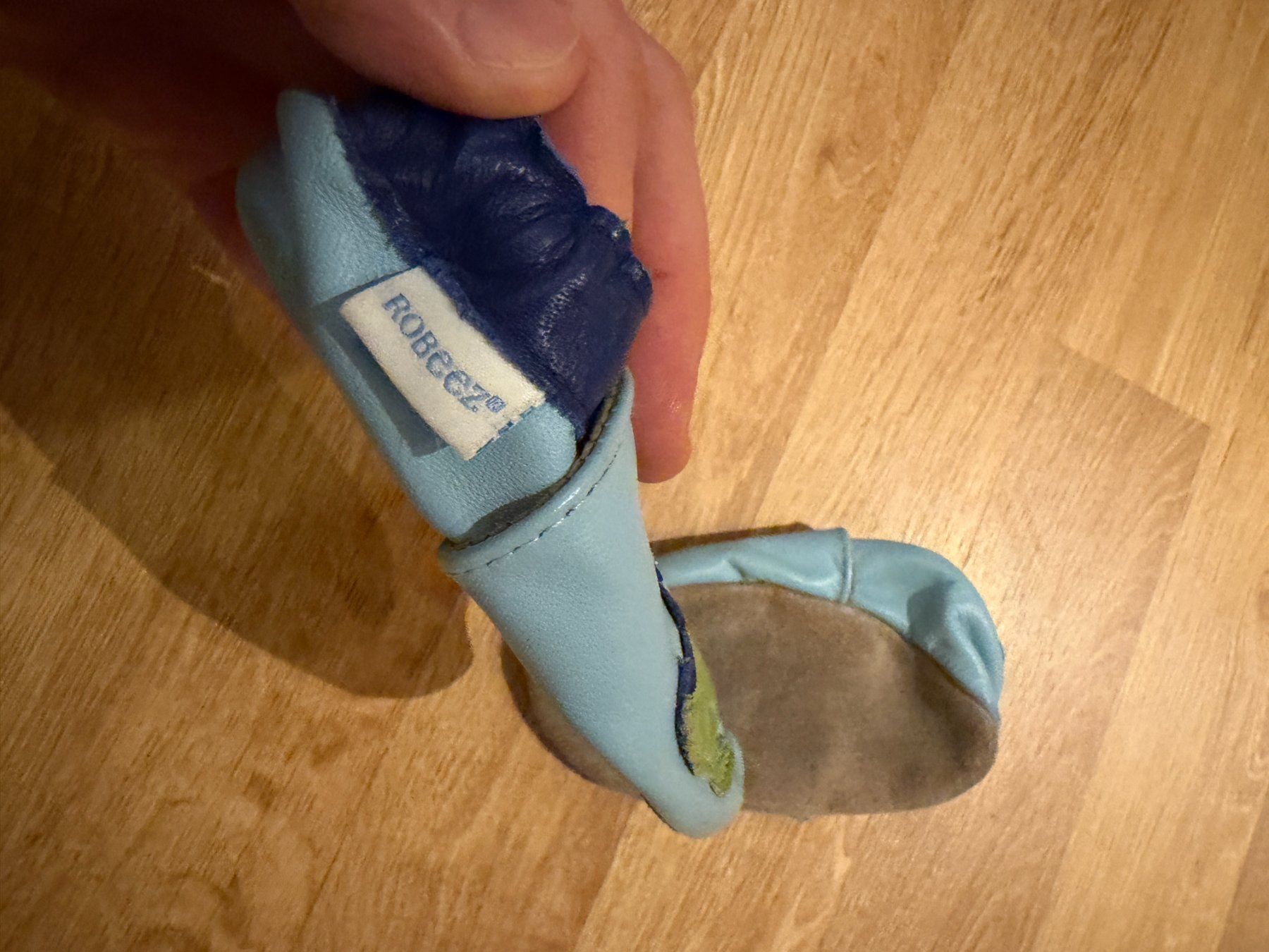 Scarpe per ragazzi: Lederfinkli Robeeze Gr. 18/ 6-9M – Usato da Niedermuhlern venduto da ste_c5h9 2