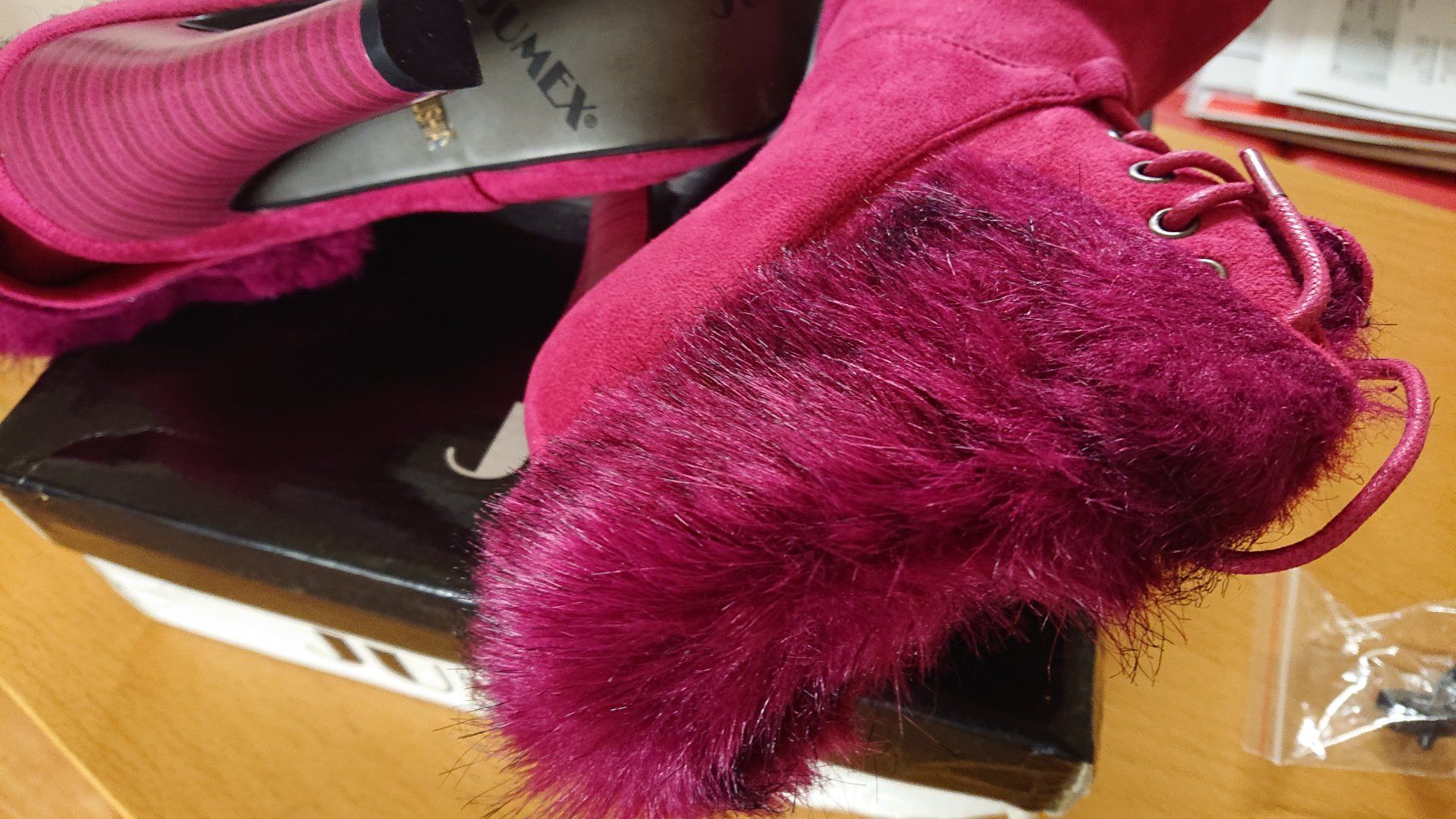 Scarpe da donna: Damenpumps in Rot, Grösse 36 – Nuovo e nell'imballaggio originale da Reinach BL venduto da Hampe45 4